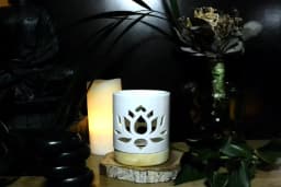 Miniature 2 du produit Brûle Parfum Céramy Nénuphar – Diffusion Cires Parfumées, Huiles Essentielles