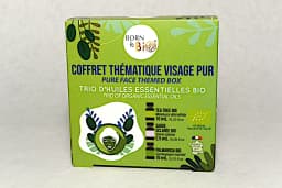 Miniature 1 du produit Coffret thématique visage pur - Trio d'huiles essentielles BIO