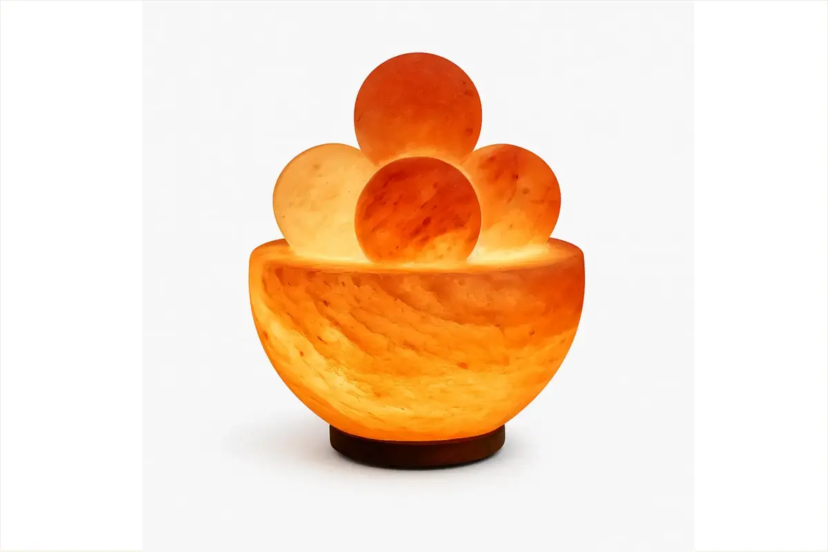 Boules de massages en sel de l’Himalaya - Lampe en Matière Naturelle