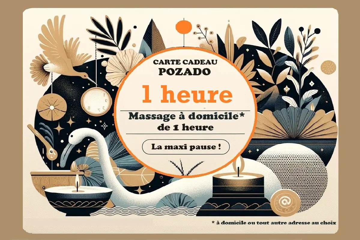 Carte cadeau - POZADO Letsgo - 1 heure de massage visuel 1