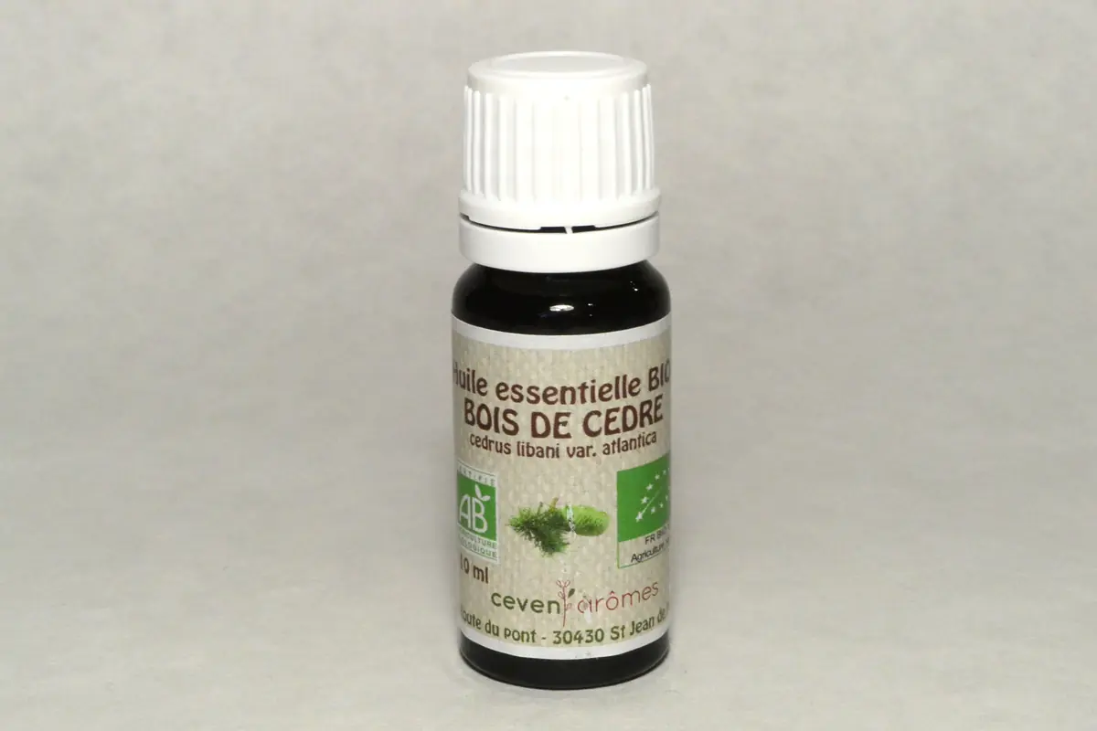 Huile essentielle BIO - Bois de cèdre 10 ml visuel 1
