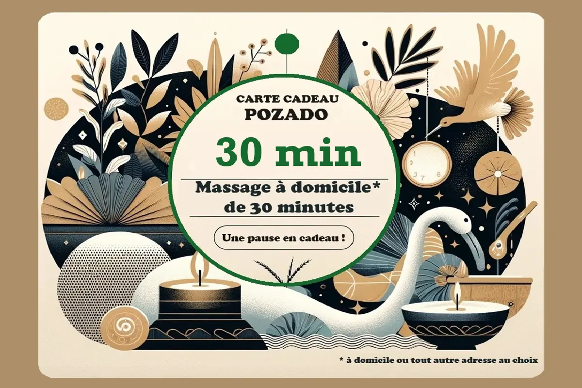 Carte cadeau - POZADO Comon - 30 minutes de massage visuel 1