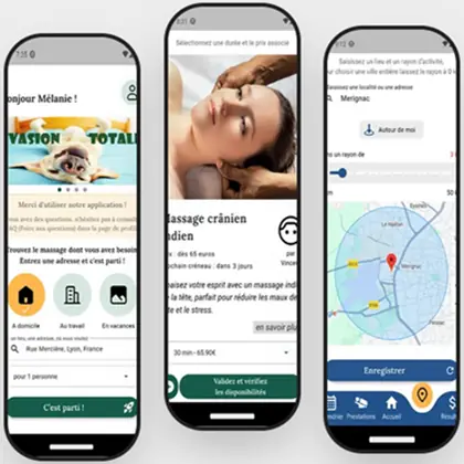 Notre application POZADO